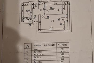Apartament 3 camere  decomandat – Drumul Taberei - 9