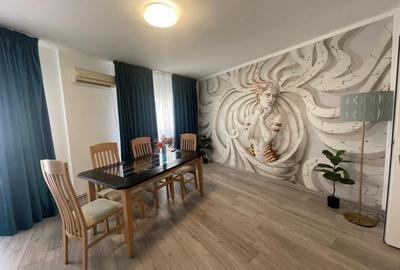 Apartament cu 3 camere decomandat, mobilat în Unirii