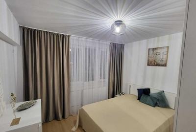 Apartament cu 2 camere semidecomandat, mobilat în Iancului