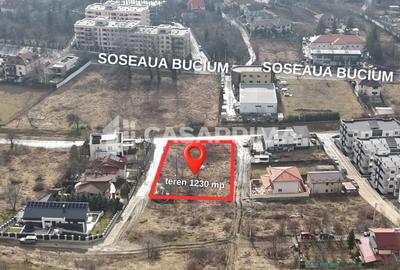 Teren intravilan de 1230 mp, în Bucium