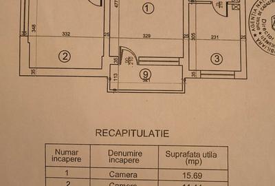 APARTAMENT DE VÂNZARE CU 2 CAMERE IN ZONA PAJURA SEC.1 - 13