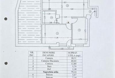 Apartament 3 camere nemobilat,nelocuit bloc nou + loc parcare - 14
