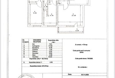 Apartament 3 camere – zona centrala Targoviste, Piata 1 Mai - 1