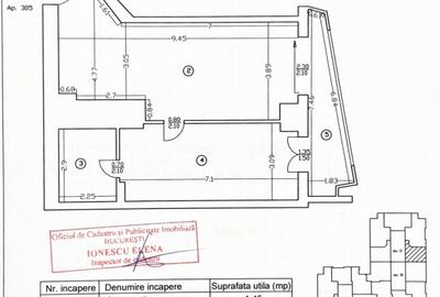 Apartament 2 camere - 74.81mp -  Pipera - 16