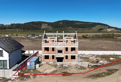 Teren cu bloc rezidential de vanzare,  P+1+M, 6 apartamente, investitie sigura, - 3