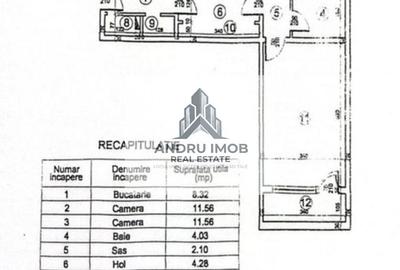 Apartament 3 Camere Decomandat, etaj 2/10 – Grand Arena/Turnu Măgurele - 16