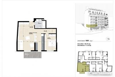 Apartamente premium cu 2 camere, preturi promotionale, zona Calea Dorobantilor! - 2
