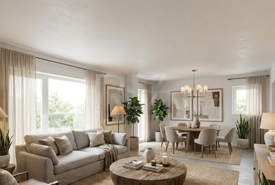 Apartament cu 3 camere semidecomandat în Doamna Ghica