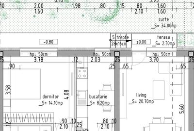 Popesti-Leordeni-Apartament 2 cam decomandat+gradina 34 mp si parcare inclusa - 3