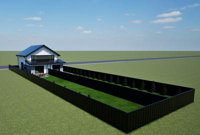 Duplex, 94mp utili, 360mp teren, 4 camere, curent trifazic-Giarmata-vii - 17