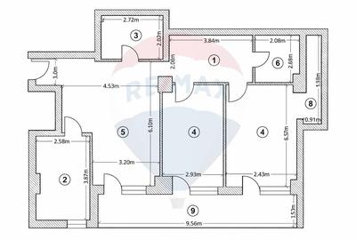 Apartament generos 3 camere, parcare subterană inclusă | Confort City - 14