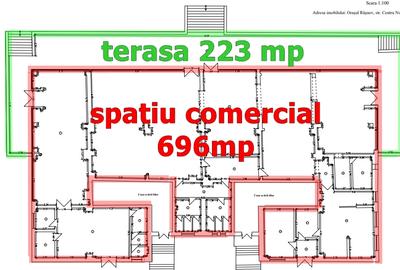 Spațiu comercial, 696 mp în Râșnov