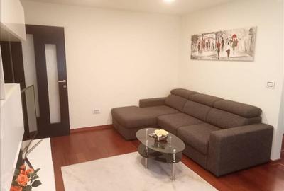 Apartament utilat si mobilat LUX, cu 2 balcoane si Centrala proprie, langa Lidl