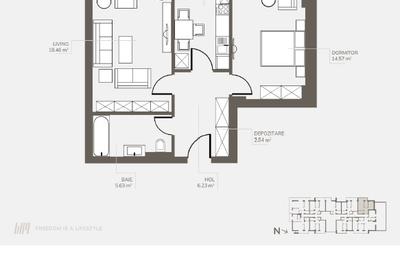 Dezvoltator, Apartament doua camere , Welmont/Rokman - 6