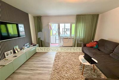 Apartament cu 3 camere decomandat, mobilat în Cioceanu