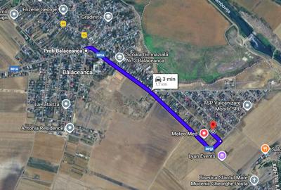 Teren generos pentru casă în Balaceanca cu utilități la stradă -750 mp - 3