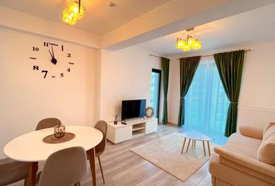 Apartament cu 2 camere decomandat, mobilat în Tractorul