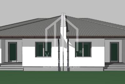 Casa individuala cu 3 camere, 91mp utili, 478mp teren, Cristian - 2