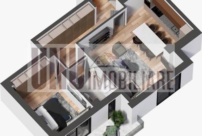 Apartament 2 camere, 84 mp,Nicolina,Bulevard,Bloc Nou - 2