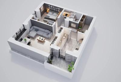 Apartament cu 2 camere. Rate la dezvoltator pe 7 ani, plata și în Crypto - 1