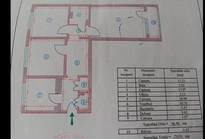 Apartament 3 camere,Doamna Ghica, - 1