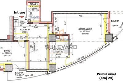 Penthouse 194 mp utili + 4 balcoane, view superb! - 20