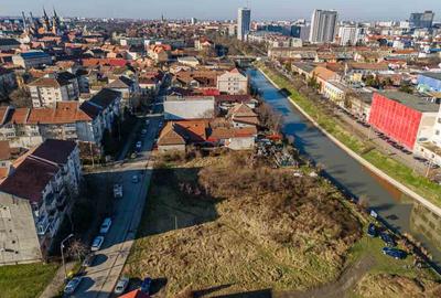 Teren pentru bloc, cu 2 fronturi, Malul Begăi, zona Traian - Timisoara - 4