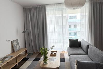 Inchiriez apartament nou, mobilat, 2 camere,  Băneasa- The Ivy - 3