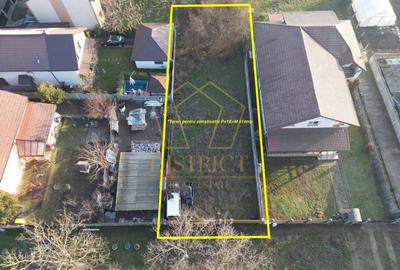 Teren Construcții intravilan de 614 mp, în Moșnița Veche