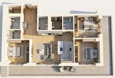 4 camere | Unirii | Finisaje lux | Terasă 46mp | Smart Home - 4