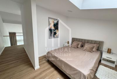 Penthouse mobilat si utilat modern - 89 mp, loc de parcare - 4