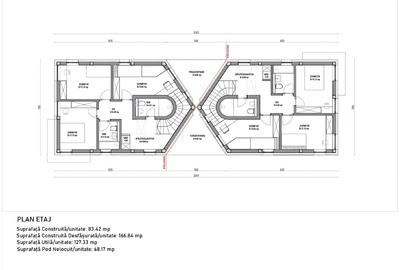 Doua unități tip Duplex cu 4 camere, 127mp utili si teren în Sângeorgiu de Mures - 2