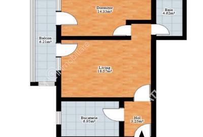 Apartament 2 camere balcon loc parcare Selimbar Sibiu - 6