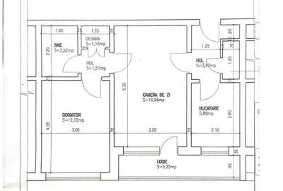 Apartament 2 camere Dristor - 1