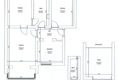Apartament 3 camere, Gheorghe Doja, Oradea,70 mp. 125 000. Comision 0. - 14