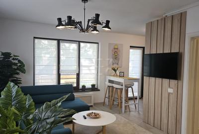 Apartament cu 2 camere open-space, mobilat în Bucureștii Noi
