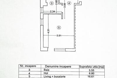 Garsoniera 29 mp - Mamaia Nord-zona Hotel Opera - 58.000 euro (Cod E2+E7) - 7