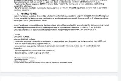 Teren intravilan industrial zona Cucului- Bazaltului Brintex  Metchim - 3