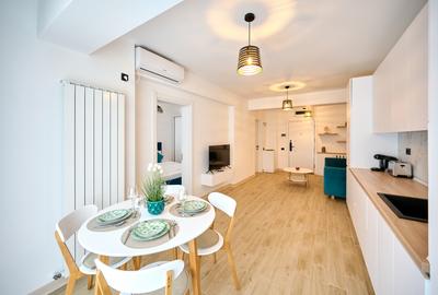 Apartament cu 2 camere nedecomandat, mobilat în Mamaia-Sat