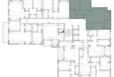 Apartament de 3 camere, 90,3 mp ANDREI MURESANU - 2