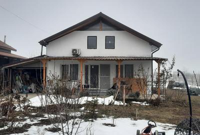 FARA COMISION casa P+M pe structura metalica garaj  beci teren 1256mp - 1