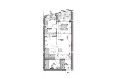 Garsoniera cu bucatarie separată, la cheie, etaj 1, orientare SUD - 6