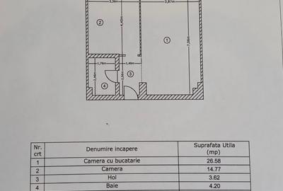 🏡 Apartament 2 camere de vânzare în Militari Residence - Rezervelor, nr. 54 - 1