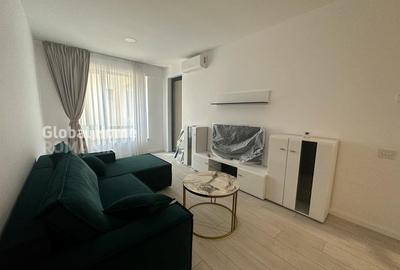 Apartament cu 2 camere semidecomandat, mobilat în Pipera
