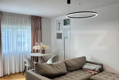 Apartament cu 2 camere semidecomandat, mobilat în Florești