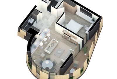 Apartament 2 camere in cladire boutique cu livrare in 2027, zona 13 Septembrie - 5