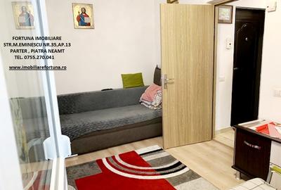 Apartament 1 camera,renovat,parter ,balcon,loc parcare,sp.depozitare,zona Al.28 - 1