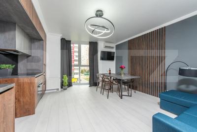 Apartament 2 camere, living cu bucătărie open space, balcon – 50 mp utili - 1