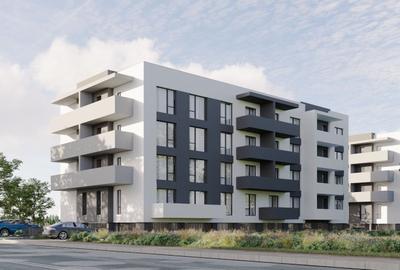 Apartament cu 2 camere, decomandat, 60.76 mp, cu central termic