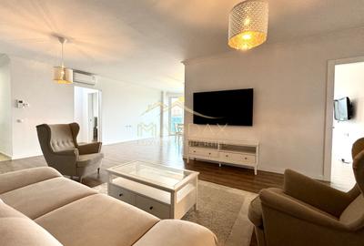 4 rooms apartment - 122 sqm/ Rented/ 1 Parking / Floreasca - Lake View - 4